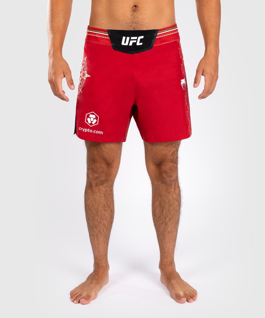 pánské kraťasy noche ufc by venum authentic fight night fight short - short fit - Červené