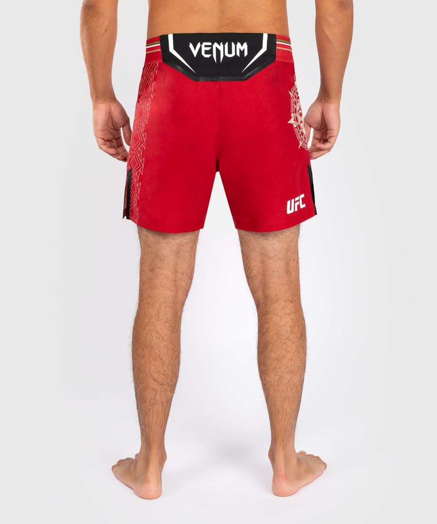 pánské kraťasy noche ufc by venum authentic fight night fight short - short fit - Červené