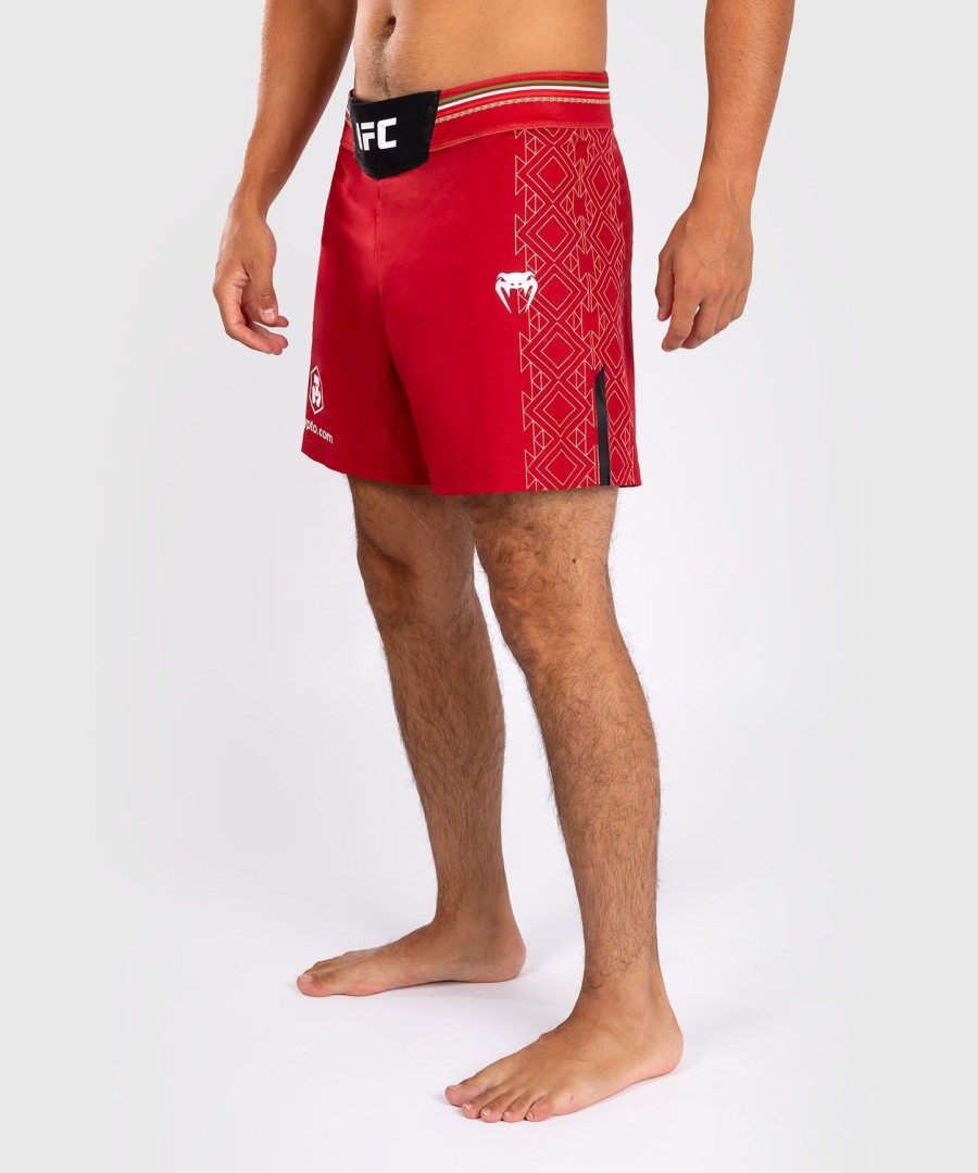 pánské kraťasy noche ufc by venum authentic fight night fight short - short fit - Červené