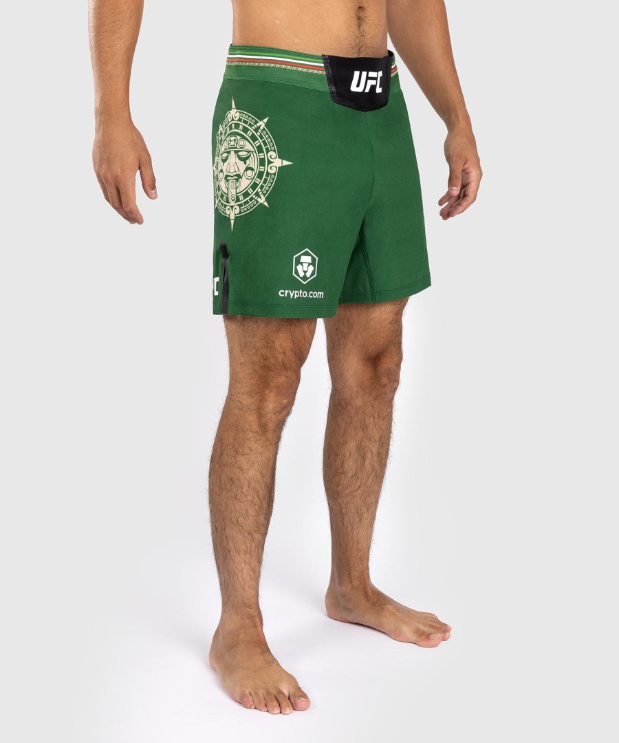 pánské kraťasy noche ufc by venum authentic fight night fight short - short fit - zelené