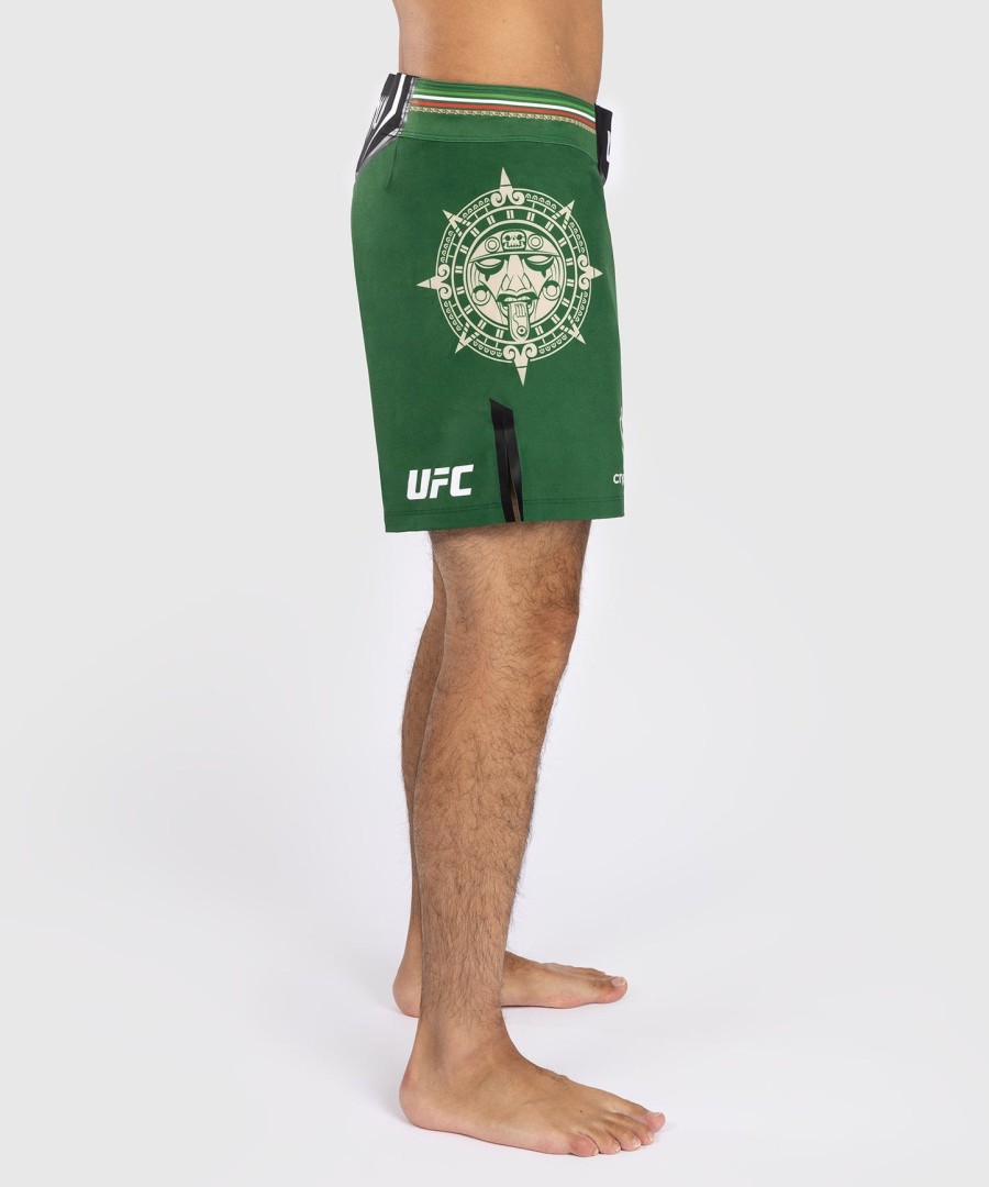 pánské kraťasy noche ufc by venum authentic fight night fight short - short fit - zelené