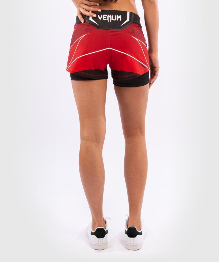 dámské kraťasy ufc venum authentic fight night - short fit - Červené