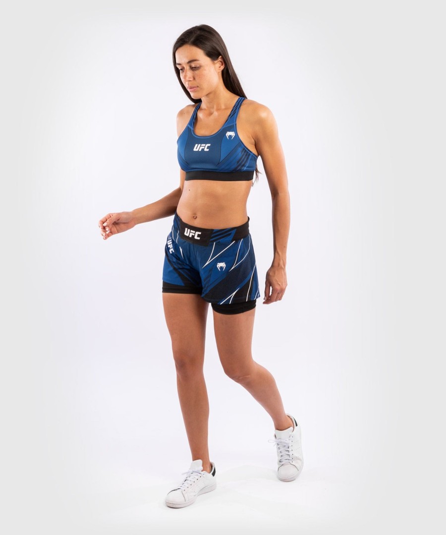 dámské kraťasy ufc venum authentic fight night - short fit - modré