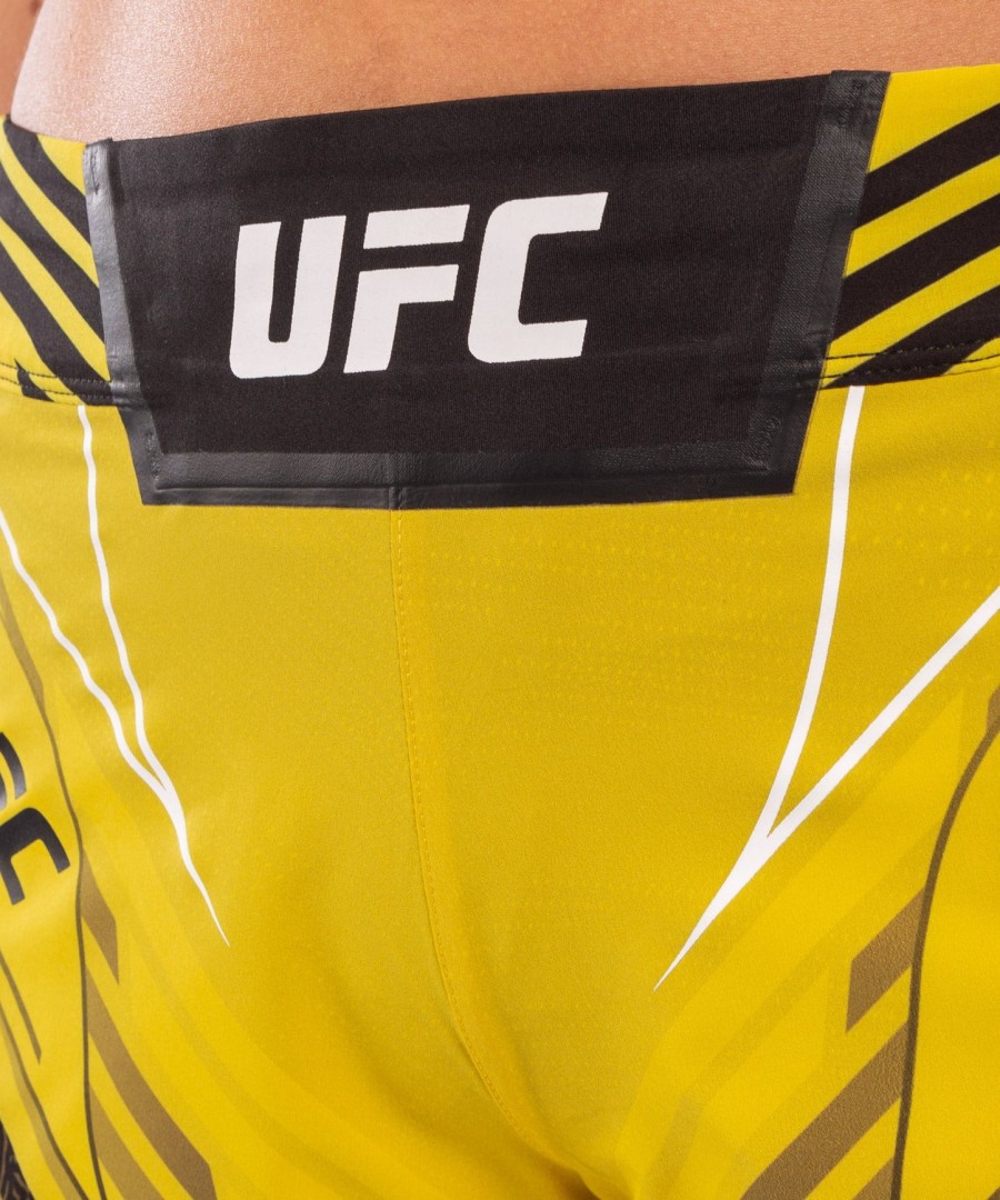 dámské kraťasy ufc venum authentic fight night - short fit - Žluté