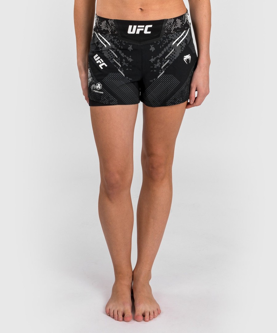 dámské kraťasy ufc adrenaline by venum personalized authentic fight night - černé