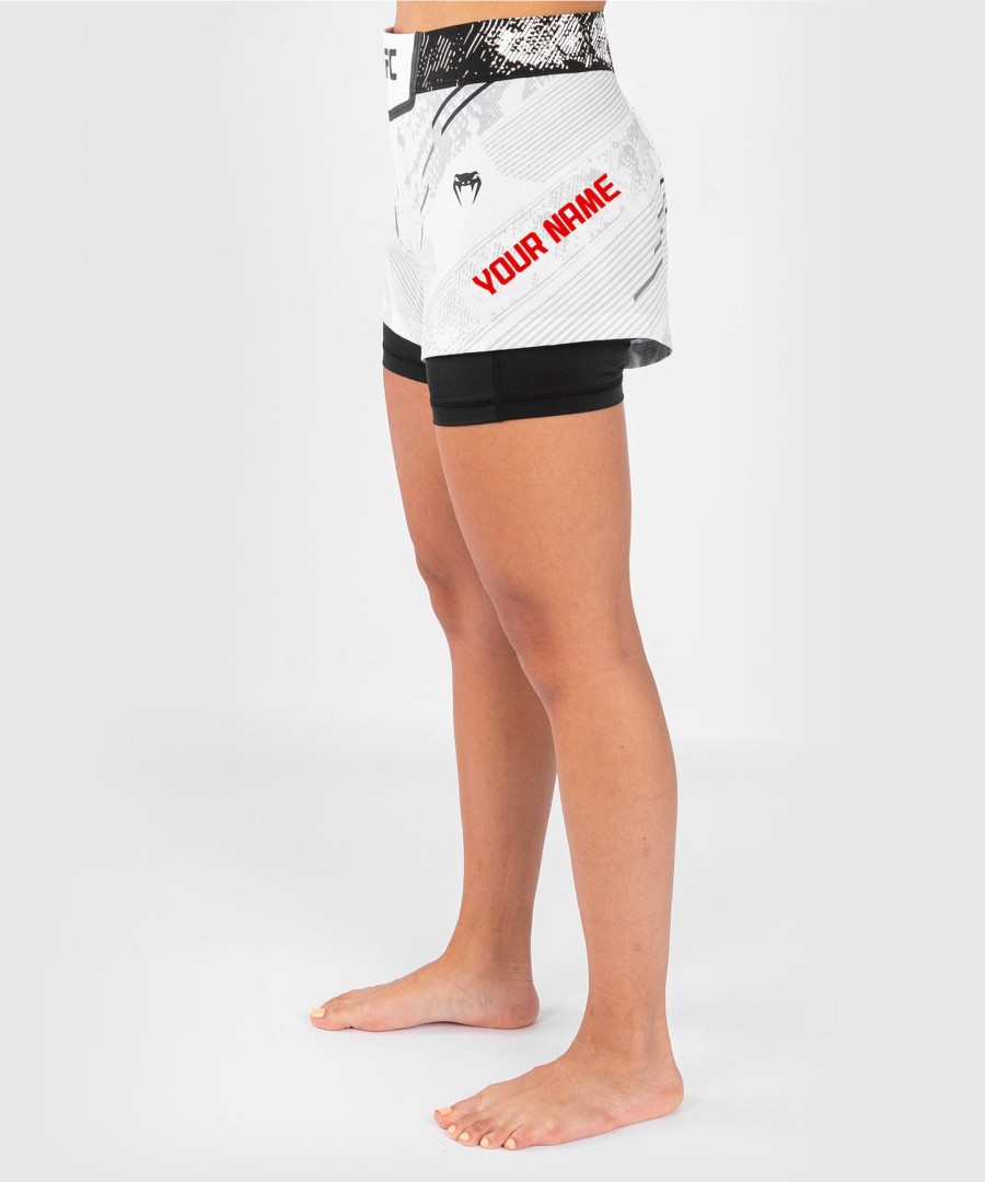 dámské kraťasy ufc adrenaline by venum personalized authentic fight night – bílé