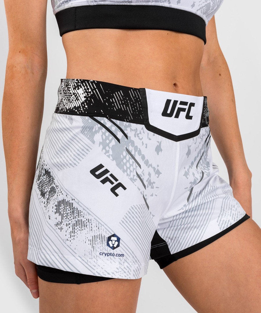 dámské kraťasy ufc adrenaline by venum personalized authentic fight night – bílé
