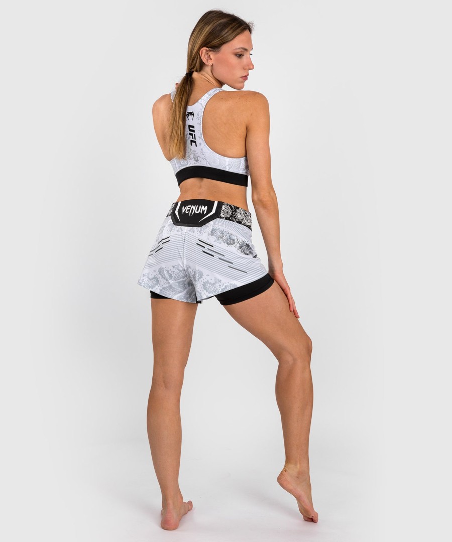 dámské kraťasy ufc adrenaline by venum personalized authentic fight night – bílé
