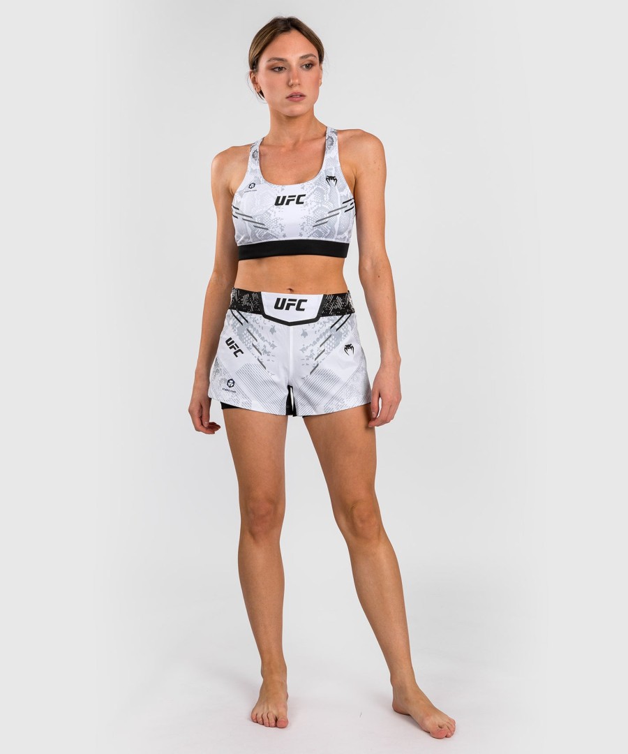 dámské kraťasy ufc adrenaline by venum personalized authentic fight night – bílé