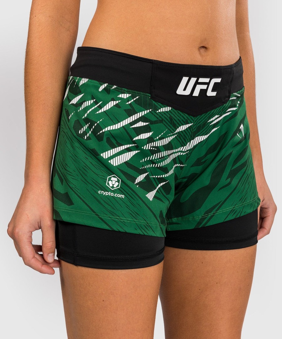 dámské kraťasy ufc fusion by venum authentic fight night - zelené