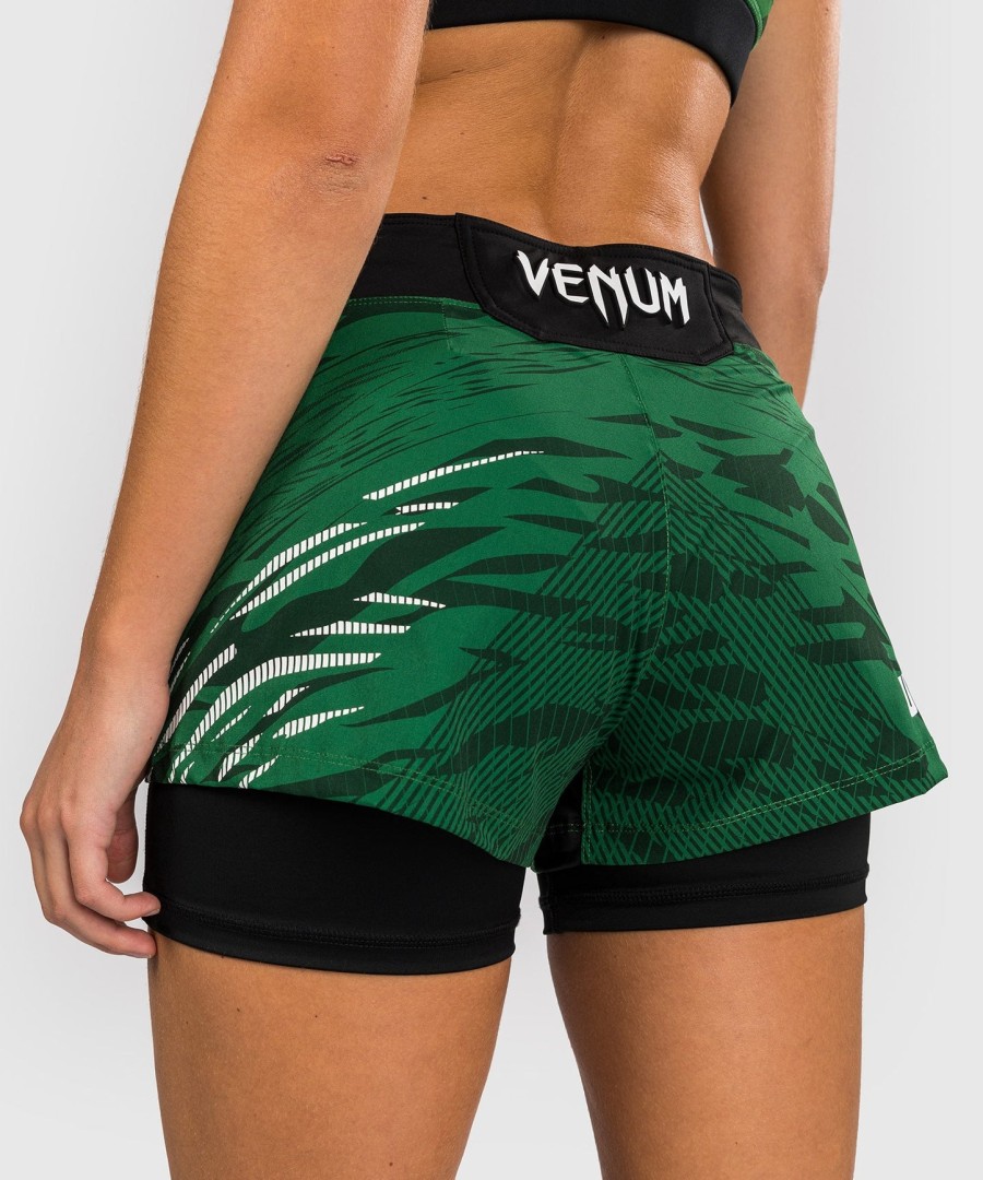 dámské kraťasy ufc fusion by venum authentic fight night - zelené