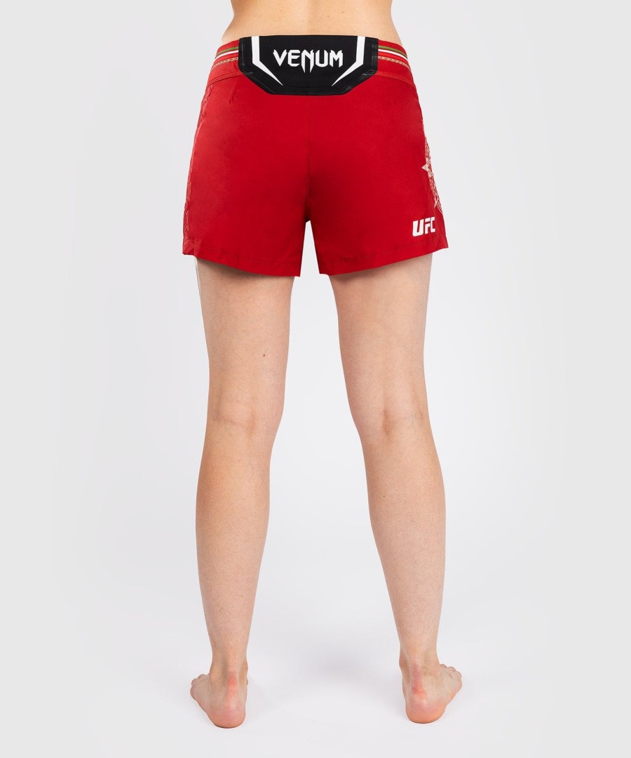 dámské kraťasy noche ufc by venum authentic fight night - červené