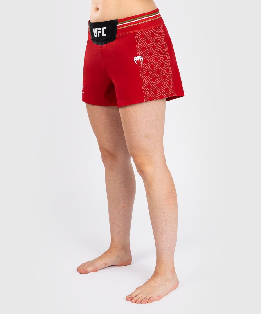 dámské kraťasy noche ufc by venum authentic fight night - červené