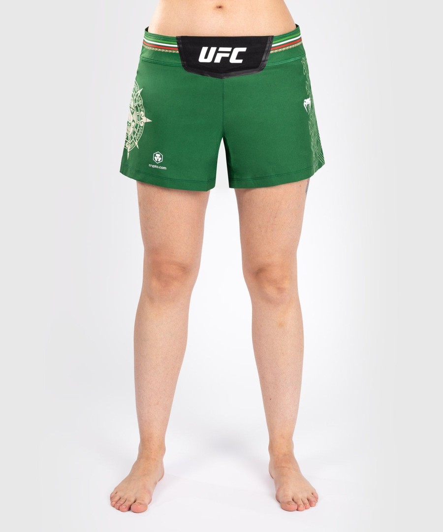 dámské kraťasy noche ufc by venum authentic fight night fight short - zelené