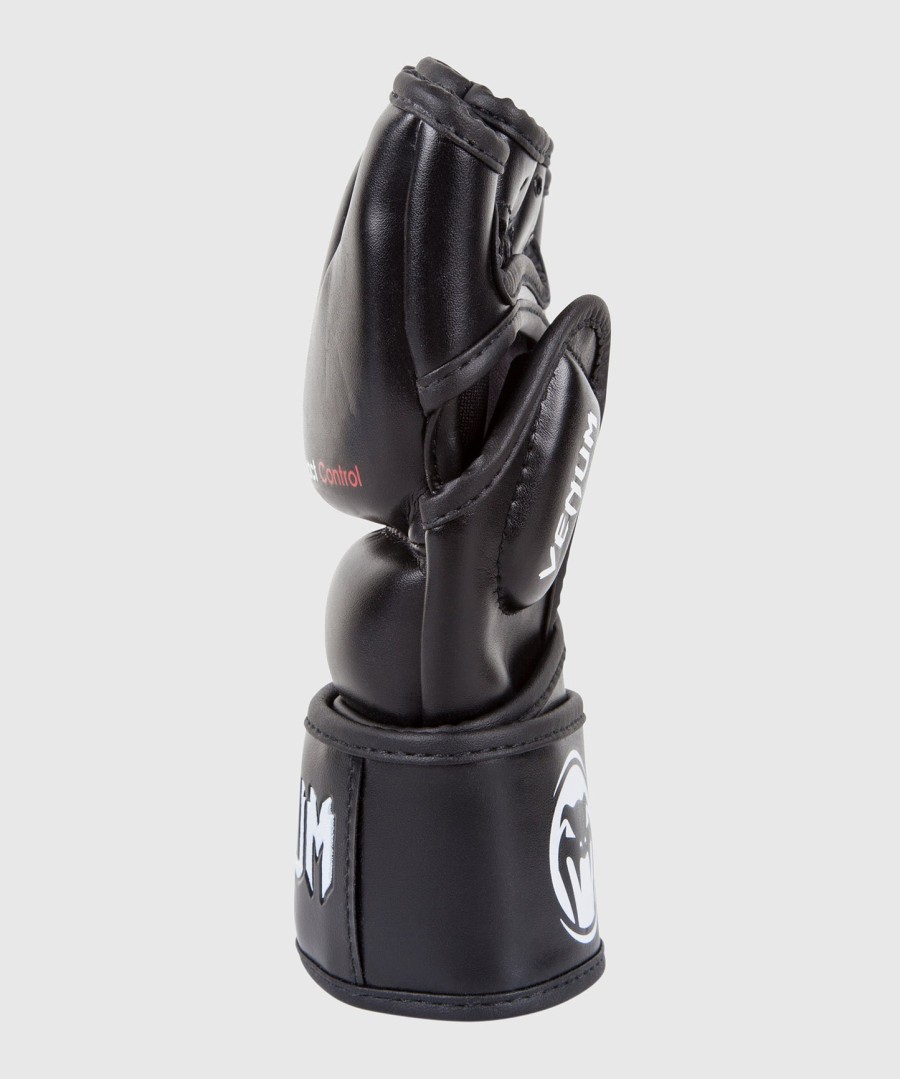 rukavice venum impact mma - skintex leather - černé