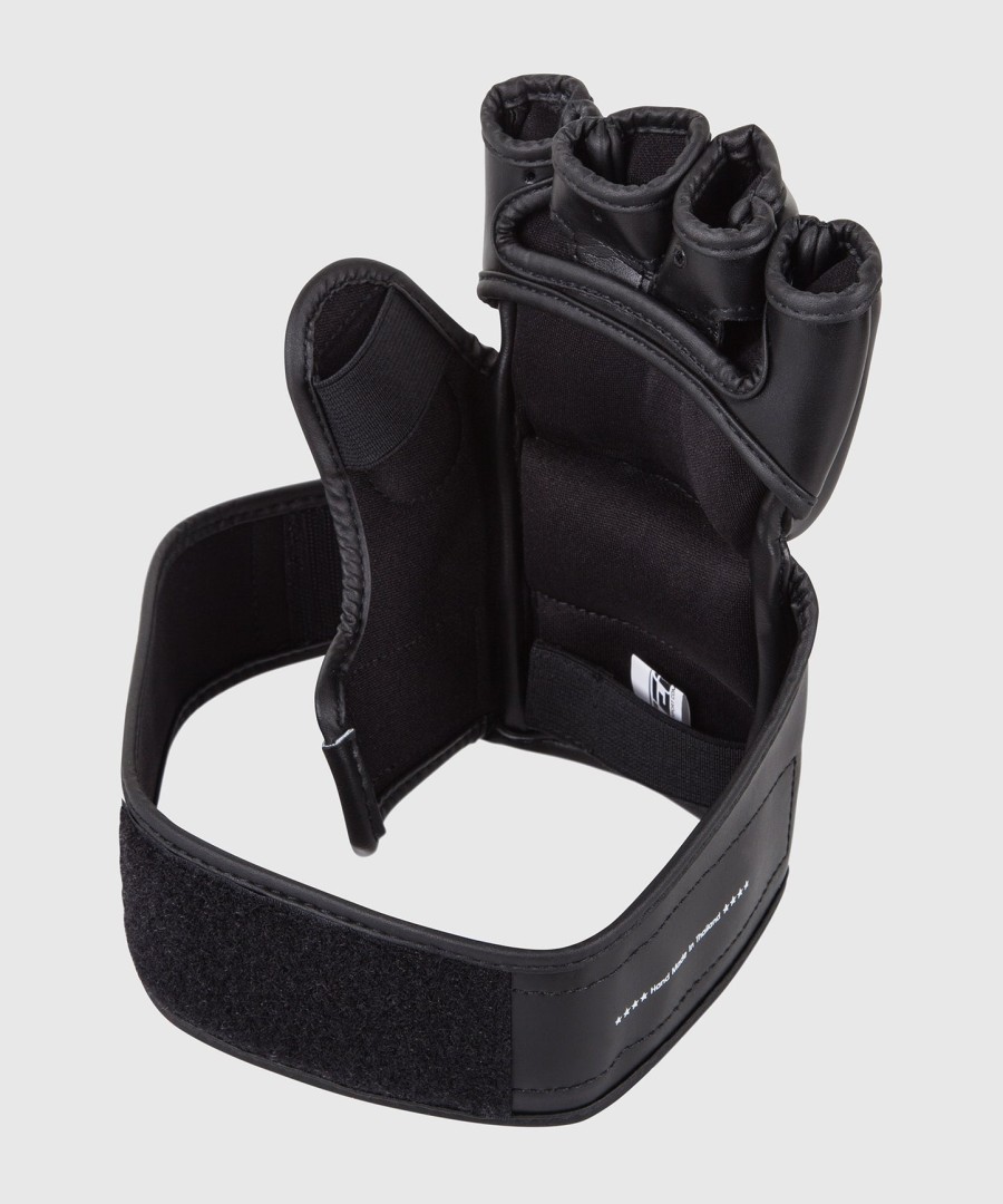 rukavice venum impact mma - skintex leather - černé