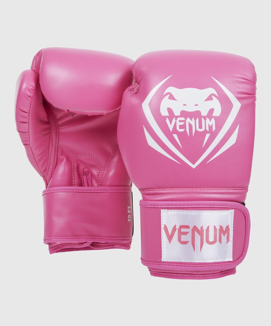 boxerské rukavice venum contender - růžové