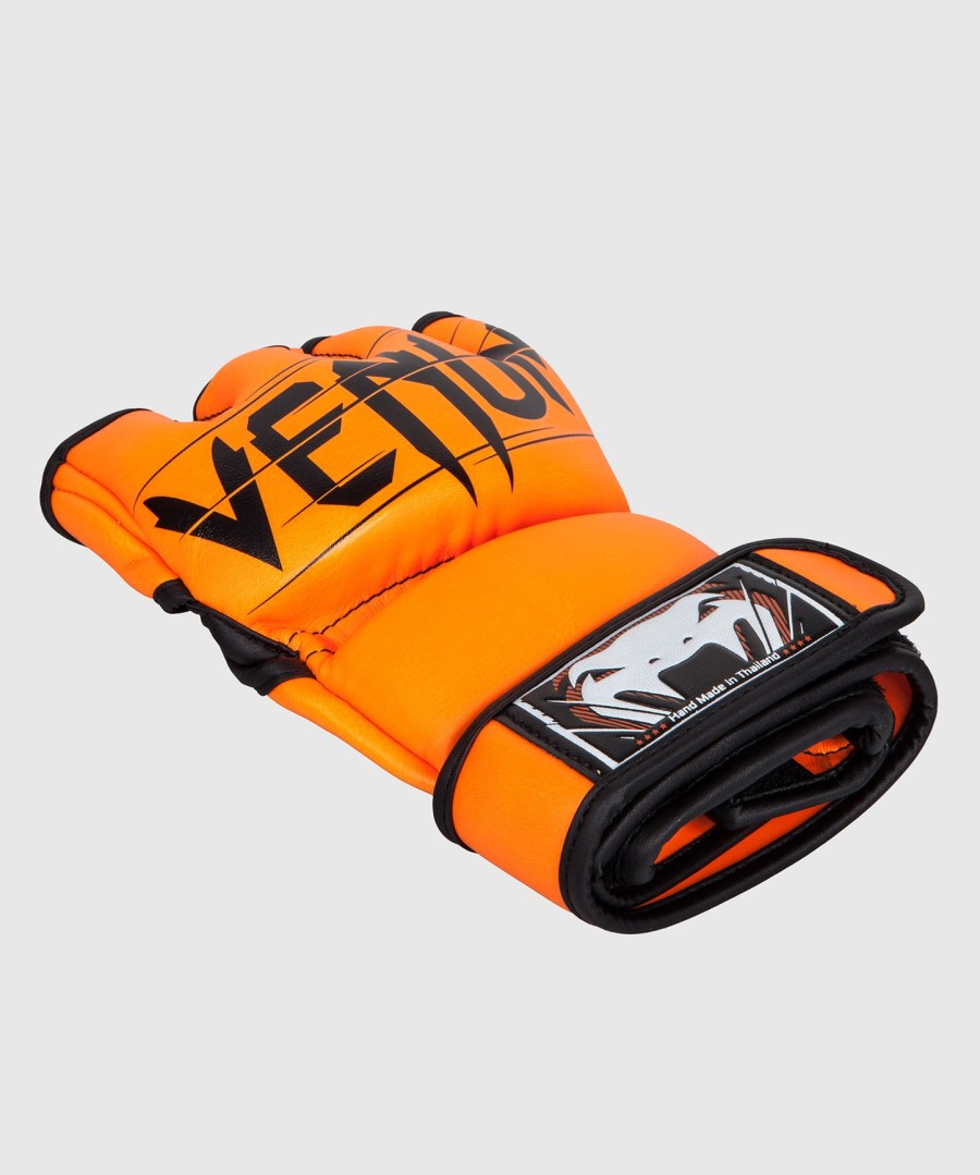 mma rukavice venum undisputed 2.0 - skintex leather - neo orange