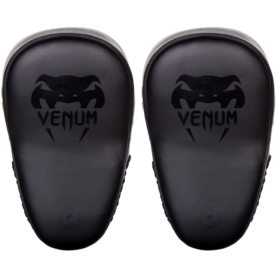 rukavice venum elite big focus - černo-černé