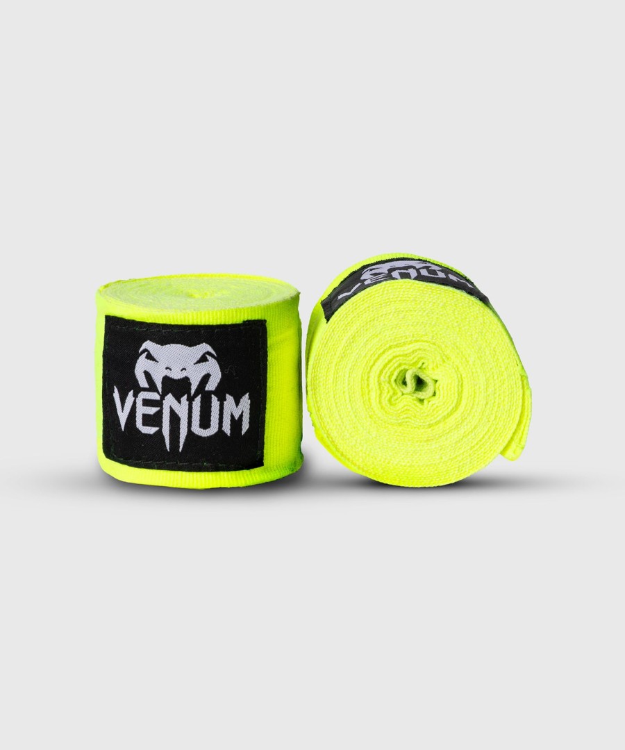 boxerské bandáže na ruce venum kontakt - neonově žluté - 25 m 98 palců