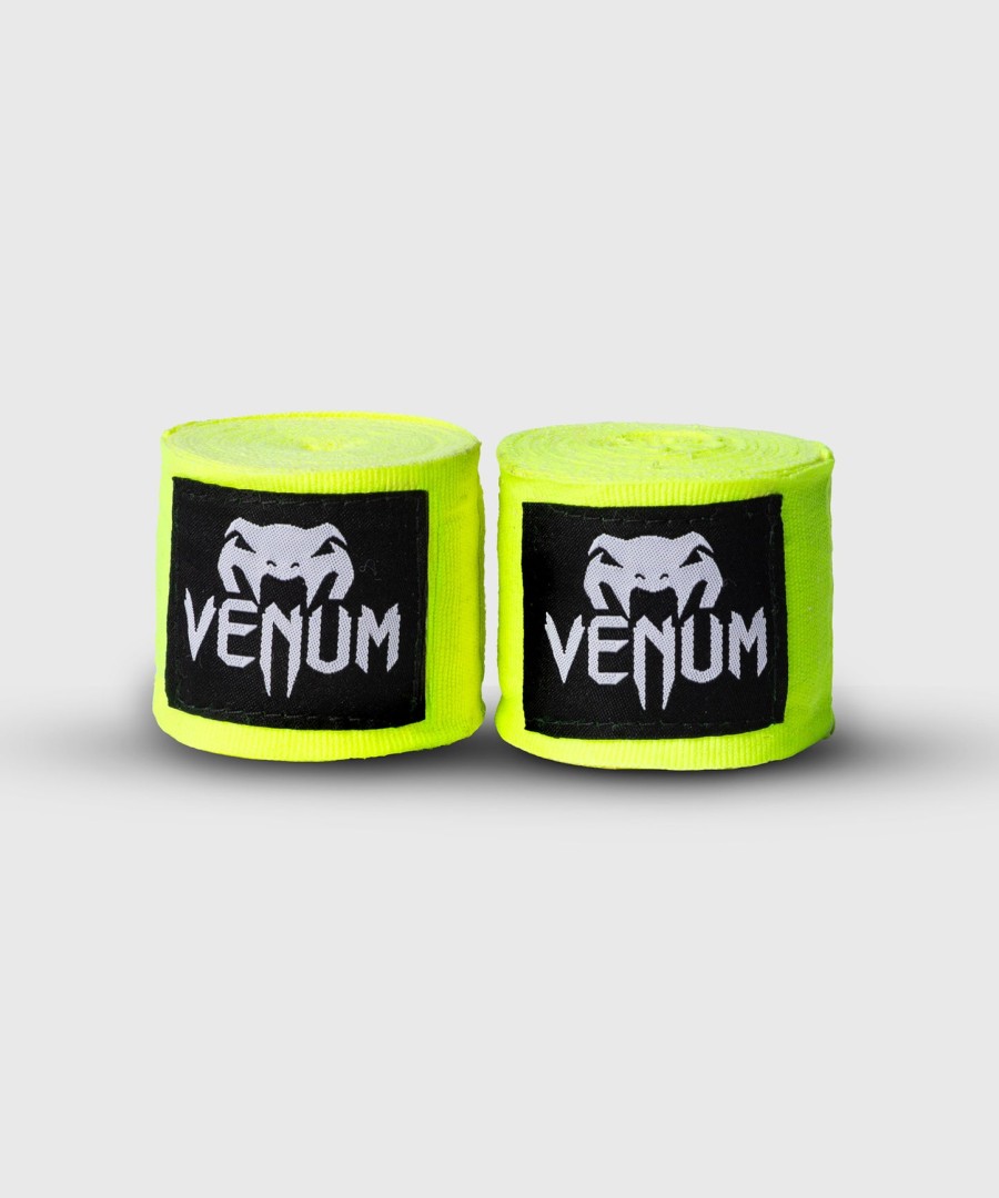 boxerské bandáže na ruce venum kontakt - neonově žluté - 25 m 98 palců