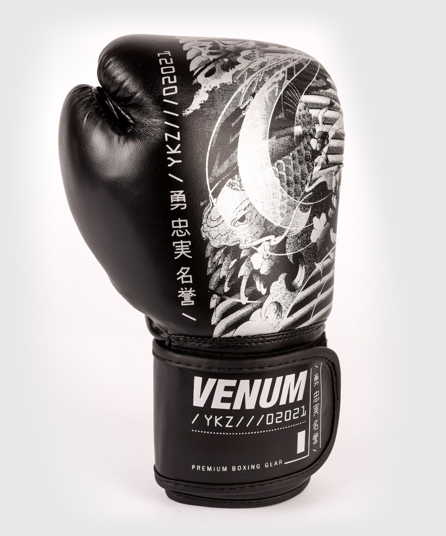 boxerské rukavice venum ykz21 - pro děti - černobílé