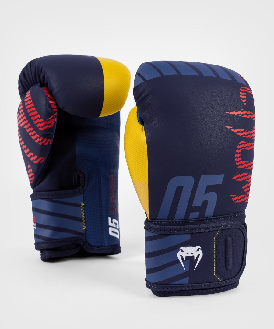 boxerské rukavice venum sport 05 - modrožluté