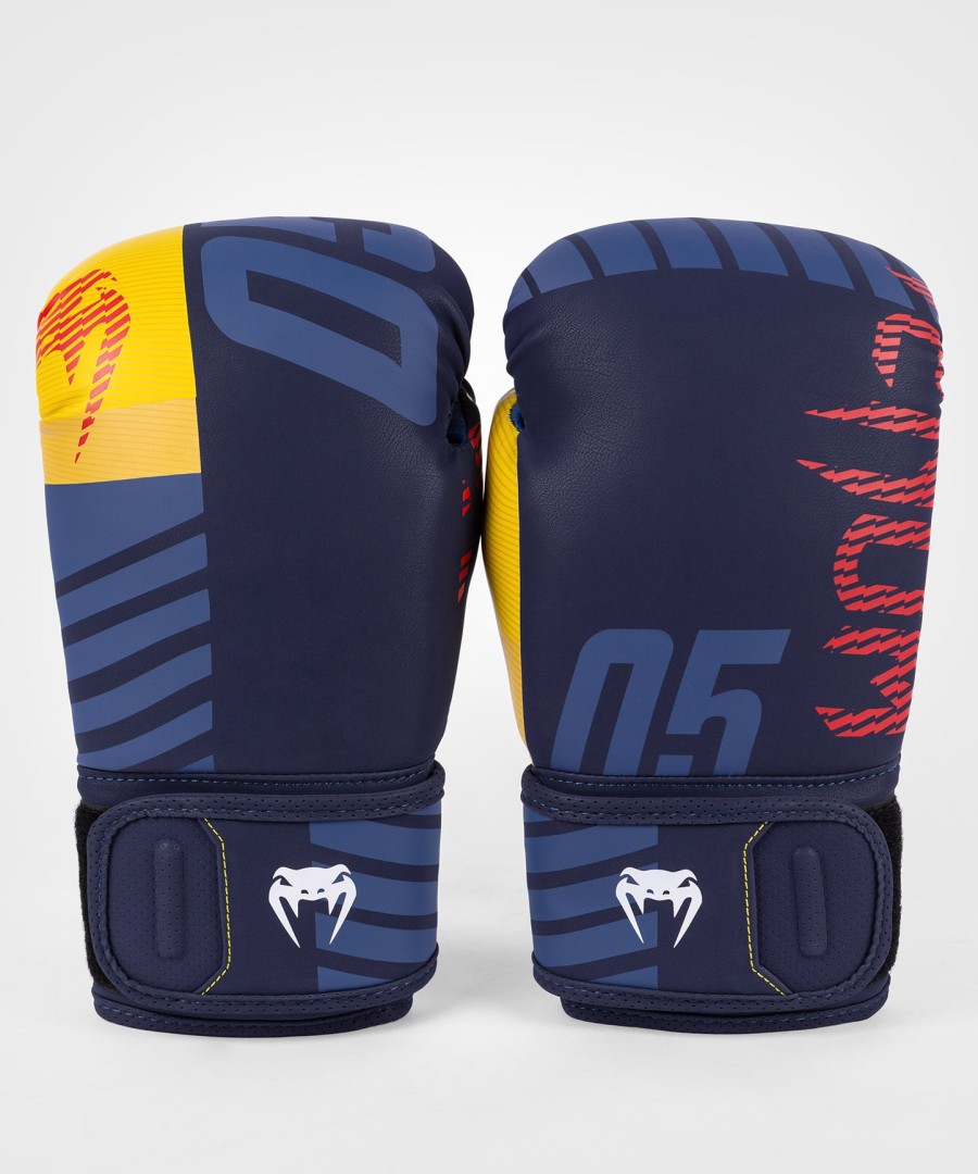 boxerské rukavice venum sport 05 - modrožluté