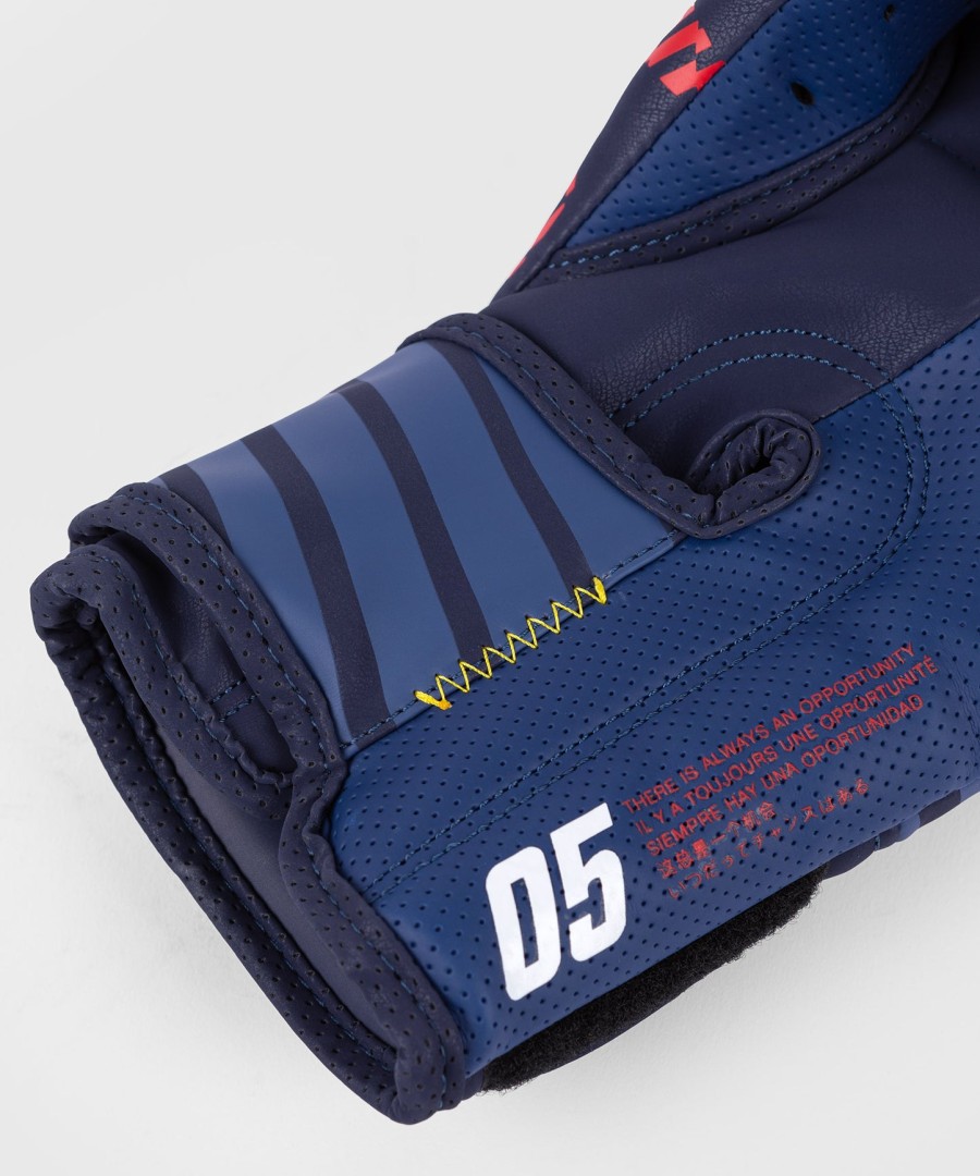 boxerské rukavice venum sport 05 - modrožluté