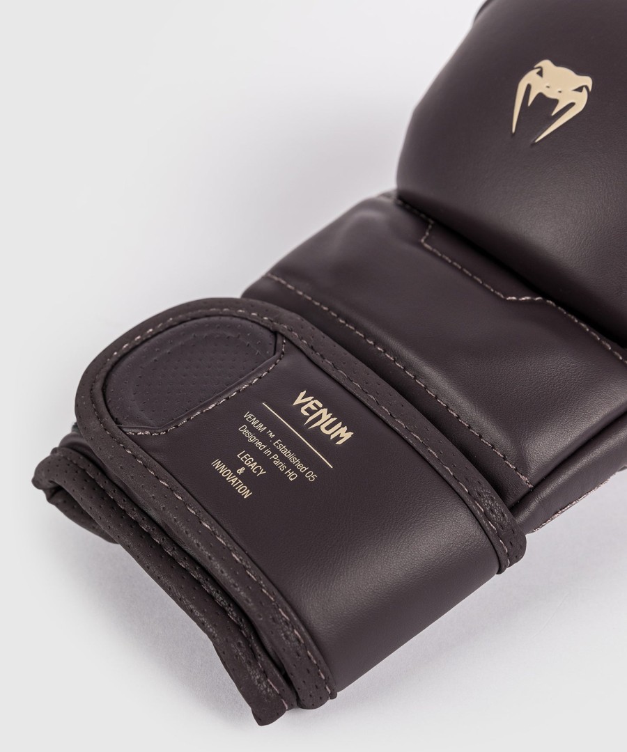 rukavice na sparing mma venum impact evo - čokoládové