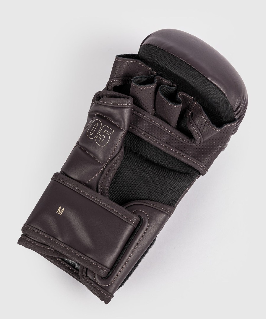 rukavice na sparing mma venum impact evo - čokoládové