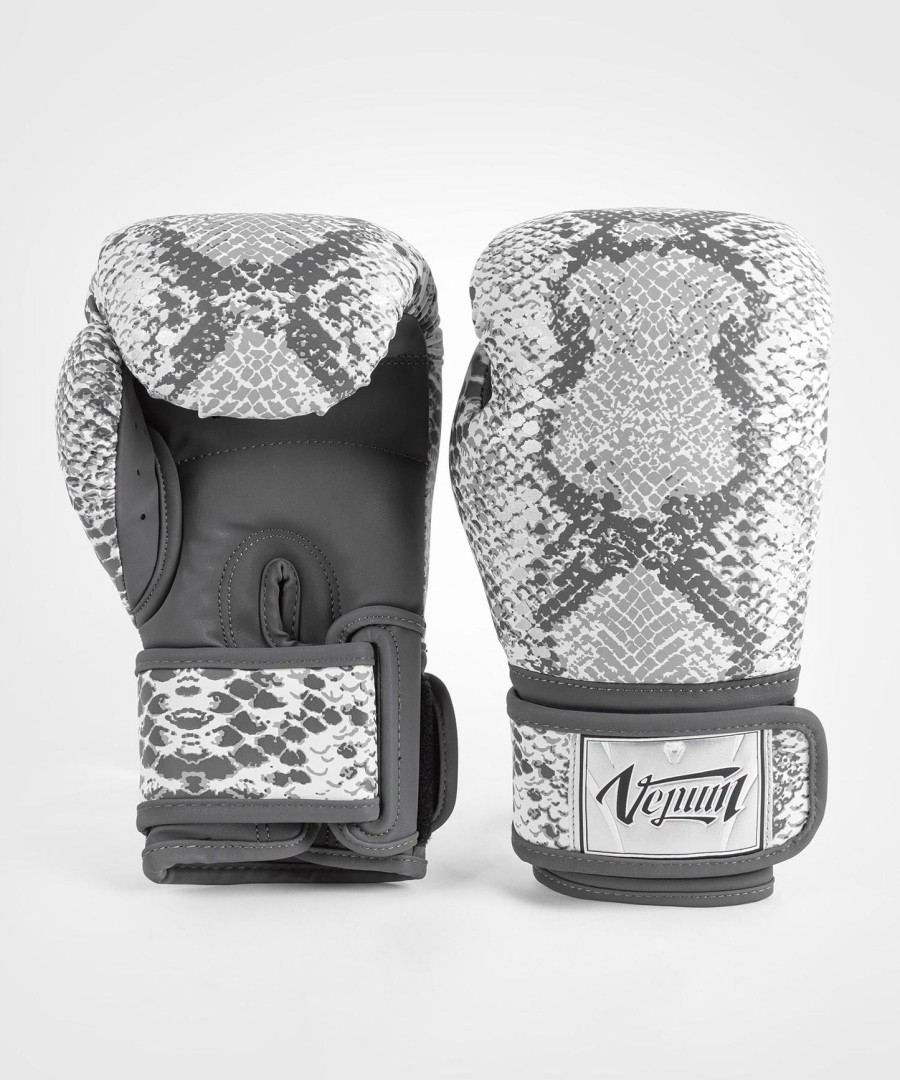dámské boxerské rukavice venum white snake - bílé