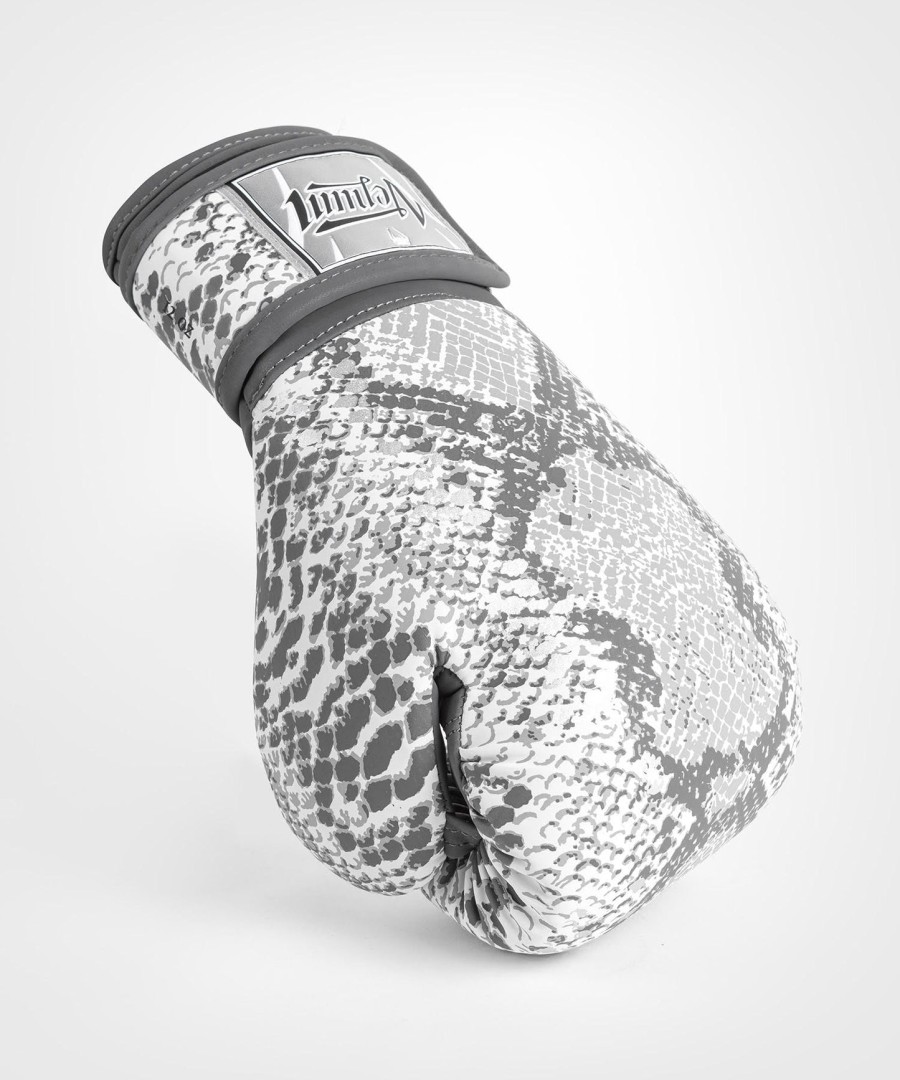 dámské boxerské rukavice venum white snake - bílé