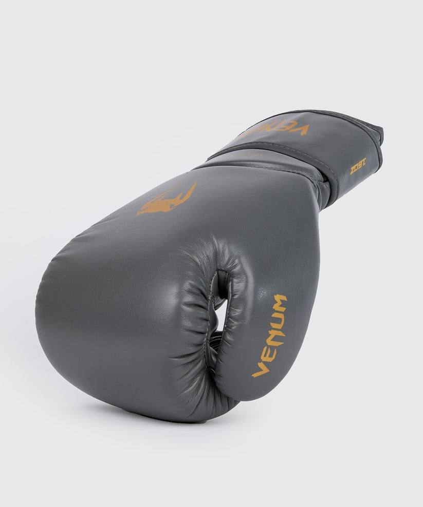 boxerské rukavice venum contender 1.5 - šedo-zlaté