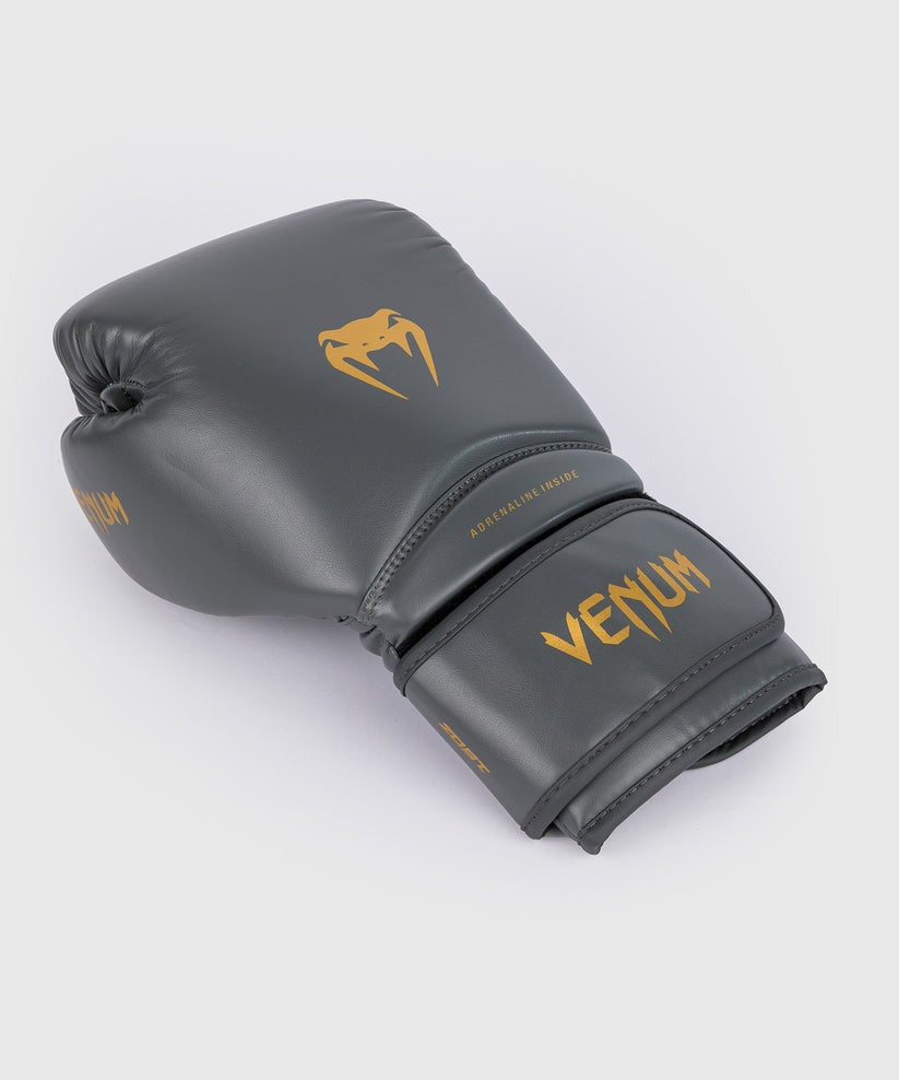 boxerské rukavice venum contender 1.5 - šedo-zlaté