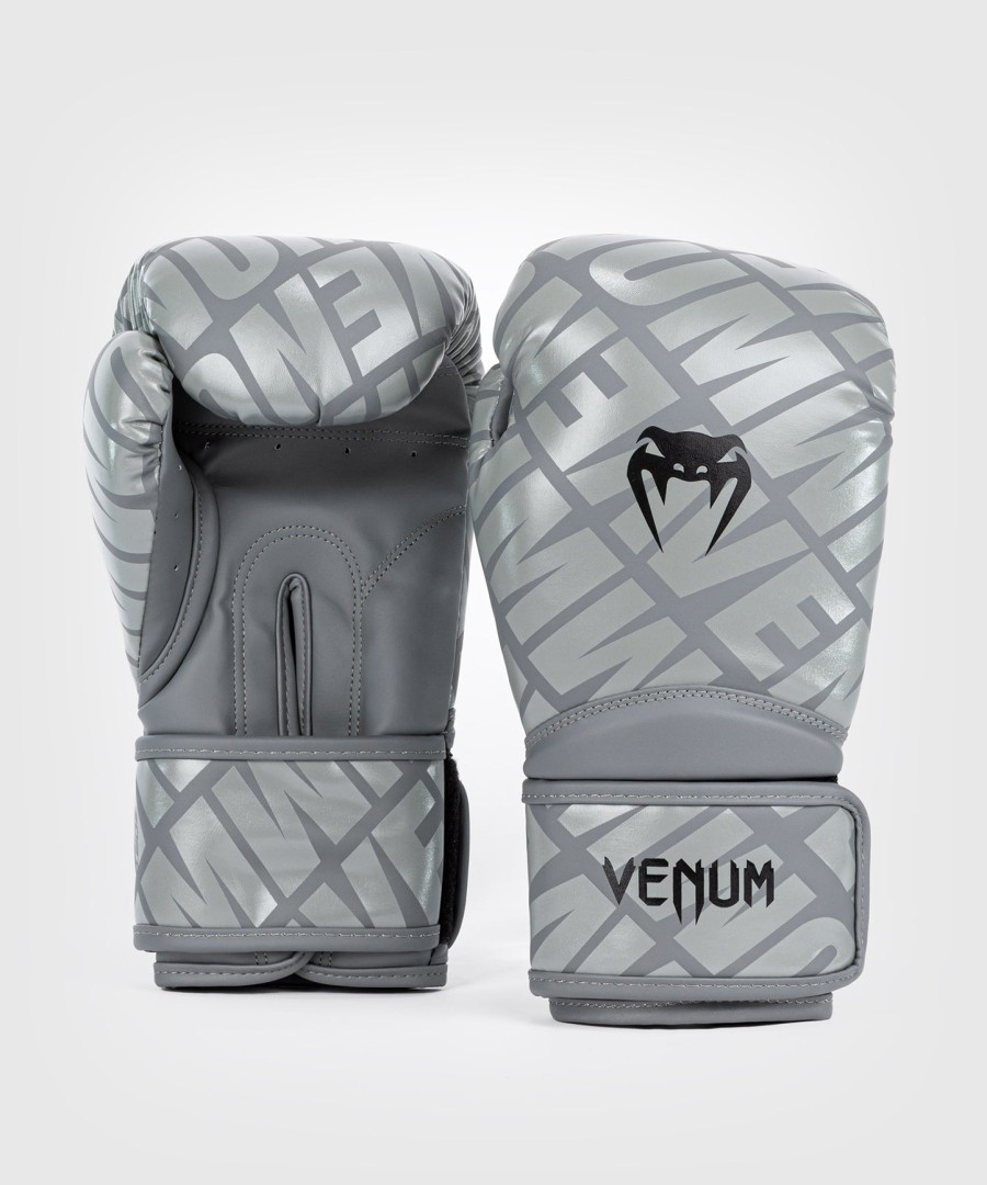 boxerské rukavice venum contender 1.5 xt - šedo-černé