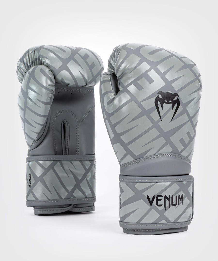 boxerské rukavice venum contender 1.5 xt - šedo-černé
