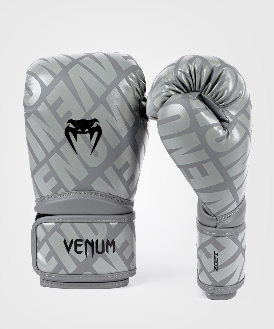 boxerské rukavice venum contender 1.5 xt - šedo-černé