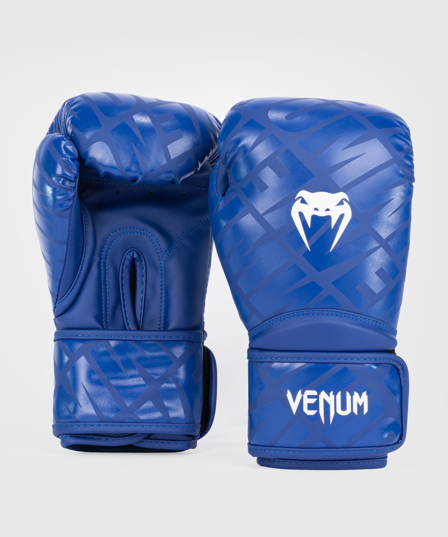 boxerské rukavice venum contender 1.5 xt - bílo-modré