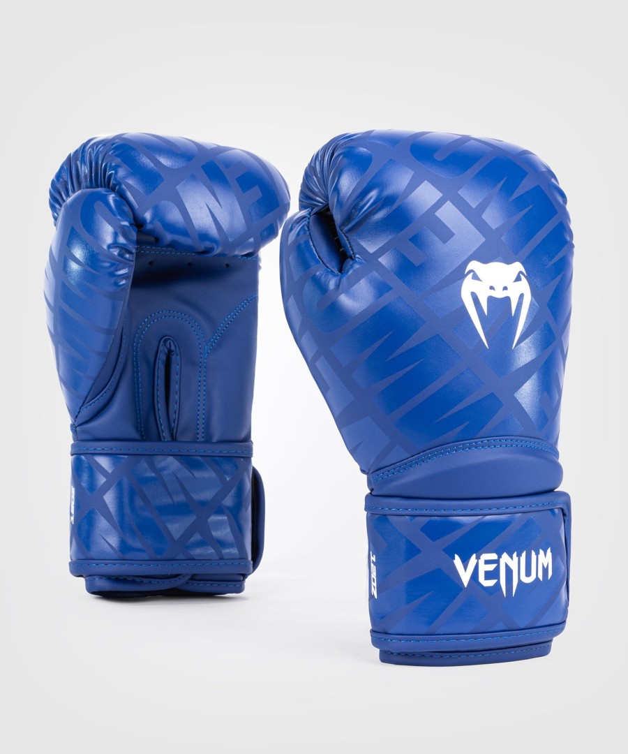 boxerské rukavice venum contender 1.5 xt - bílo-modré