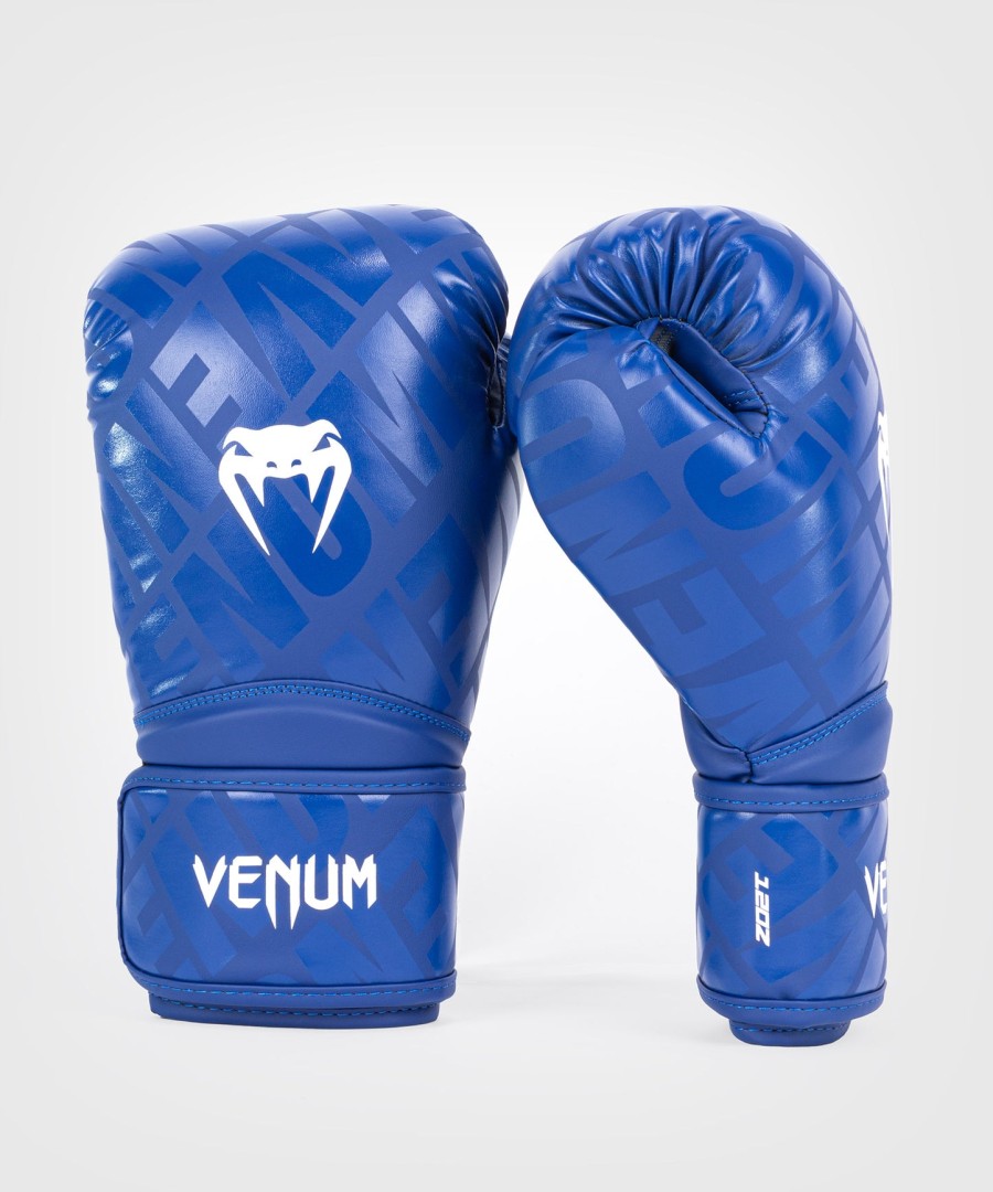 boxerské rukavice venum contender 1.5 xt - bílo-modré