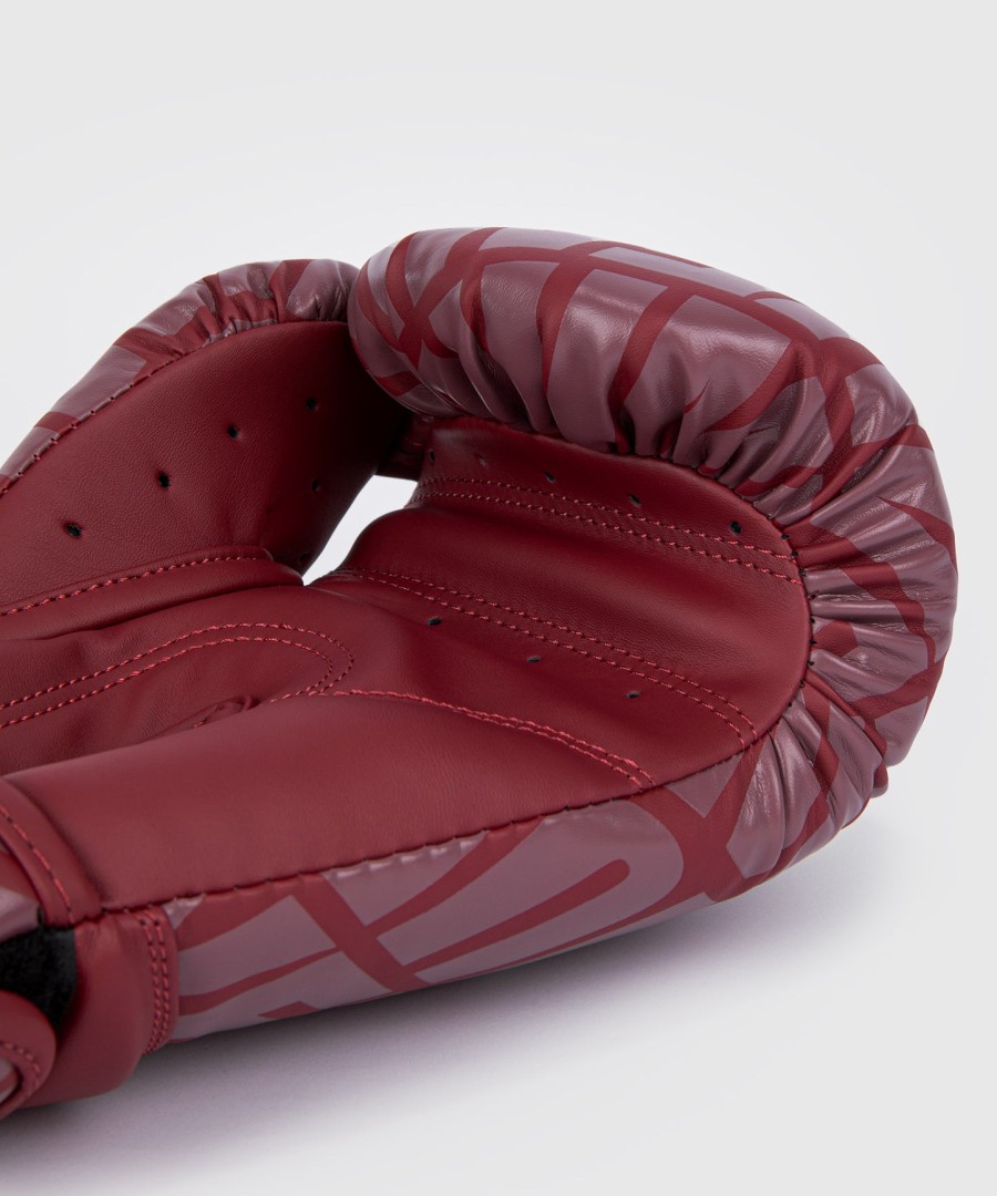 boxerské rukavice venum contender 1.5 xt vínověbílé