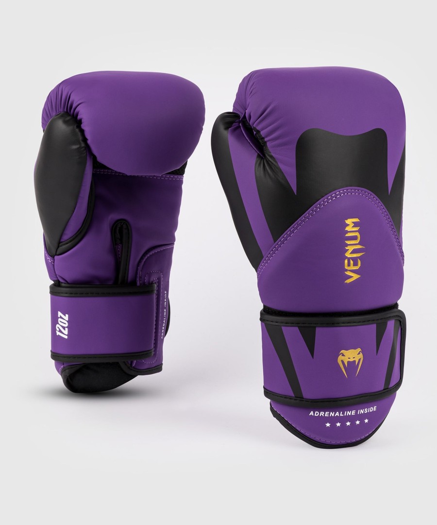 boxerské rukavice venum challenger 4.0 - tmavě fialové