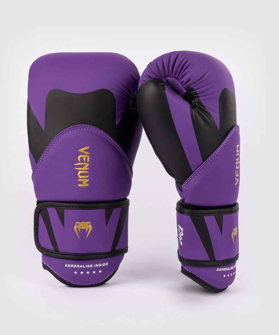 boxerské rukavice venum challenger 4.0 - tmavě fialové