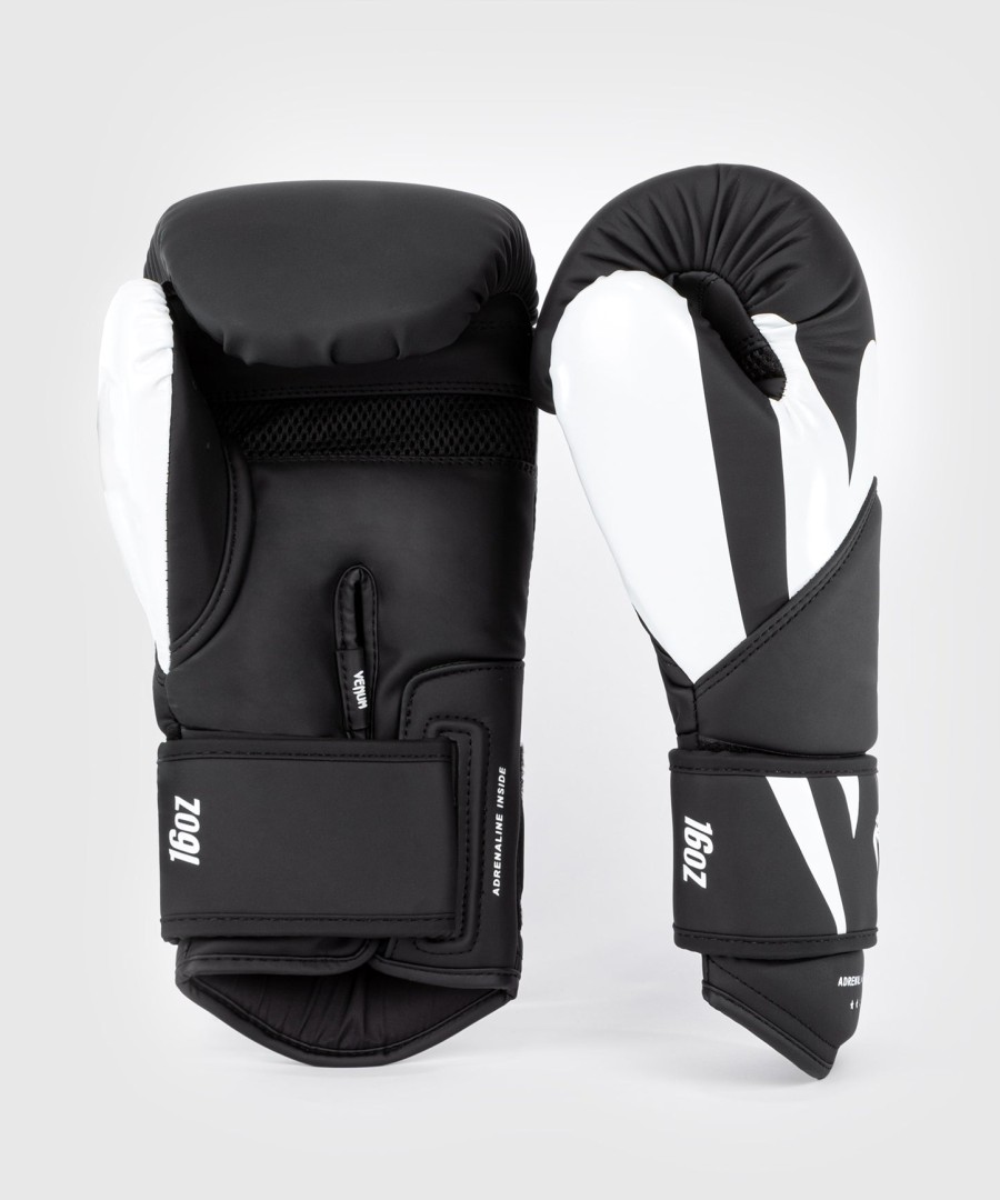 boxerské rukavice venum challenger 4.0 - černo-bílé
