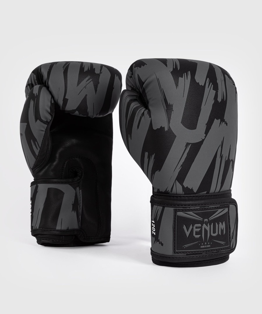 boxerské rukavice venum graffiti - urban charcoal