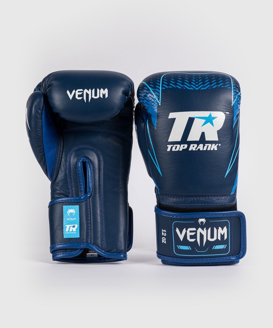 boxerské rukavice venum x top rank original hammer - tmavě modré