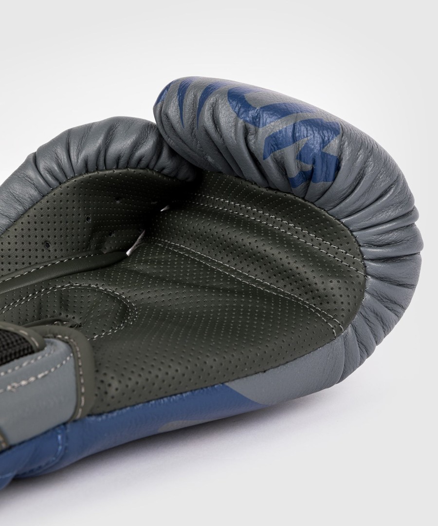 boxerské rukavice venum reverso - storm grey royal blue