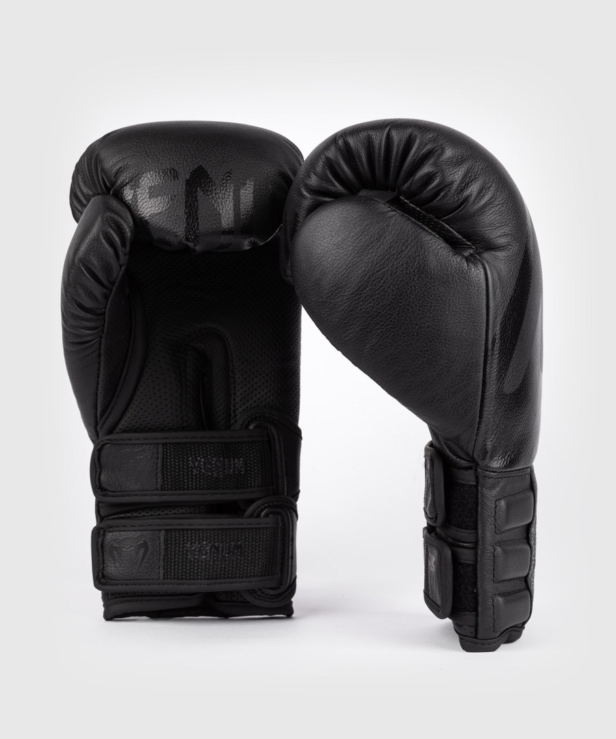 boxerské rukavice venum reverso - černé černé