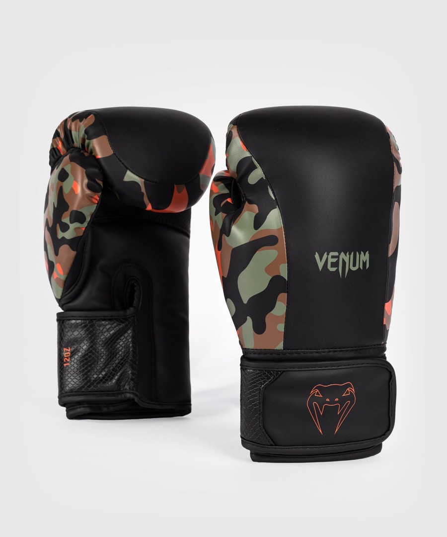 boxerské rukavice venum jungle ops - canyon camo